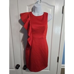 New with Tags Gianni Bini Red Cocktail Dress Y2K XS Sleeveless